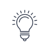 Icon of lightbulb
